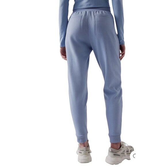 Athleta Apres Ski Down Jogger Powder Blue Size 14/P - Picture 2 of 16